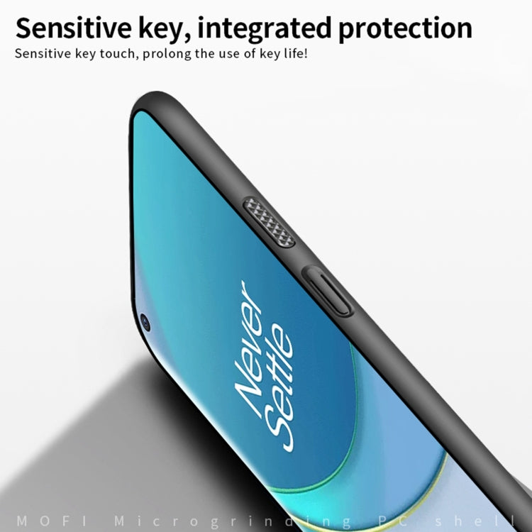 For OnePlus 8T MOFI Frosted PC Ultra-thin Hard Case (Blue) - OnePlus Cases by MOFI | Online Shopping South Africa | PMC TechLife | Buy Now Pay Later Mobicred