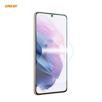 For Samsung Galaxy S21 5G ENKAY Hat-Prince 0.1mm 3D Full Screen Protector Explosion-proof Hydrogel Film - For Samsung by ENKAY | Online Shopping South Africa | PMC Jewellery