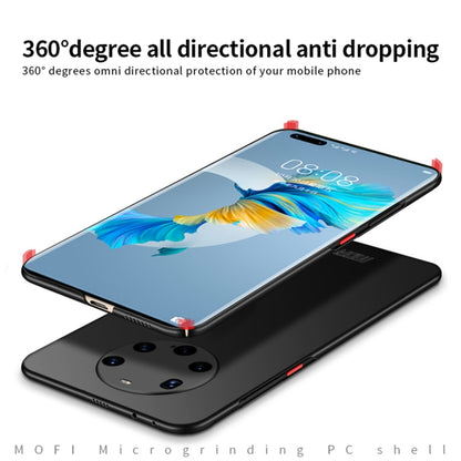 For Huawei Mate 40 Pro+ MOFI Frosted PC Ultra-thin Hard Case(Black) - Huawei Cases by MOFI | Online Shopping South Africa | PMC Jewellery