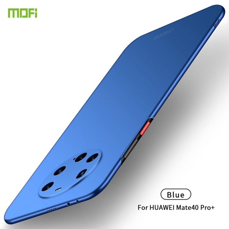 For Huawei Mate 40 Pro+ MOFI Frosted PC Ultra-thin Hard Case(Blue) - Huawei Cases by MOFI | Online Shopping South Africa | PMC Jewellery