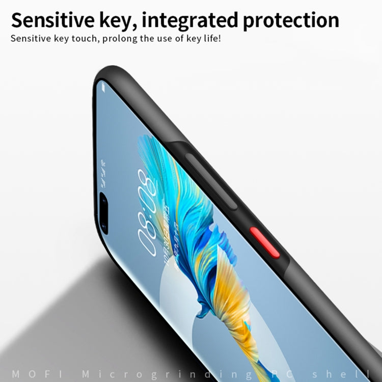 For Huawei Mate 40 Pro+ MOFI Frosted PC Ultra-thin Hard Case(Blue) - Huawei Cases by MOFI | Online Shopping South Africa | PMC TechLife | Buy Now Pay Later Mobicred