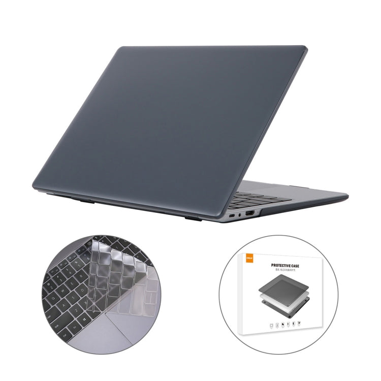 ENKAY for Huawei MateBook 14 US Version 2 in 1 Crystal Protective Case with TPU Keyboard Film(Black) - Screen & Keyboard Cover by ENKAY | Online Shopping South Africa | PMC Jewellery | Buy Now Pay Later Mobicred