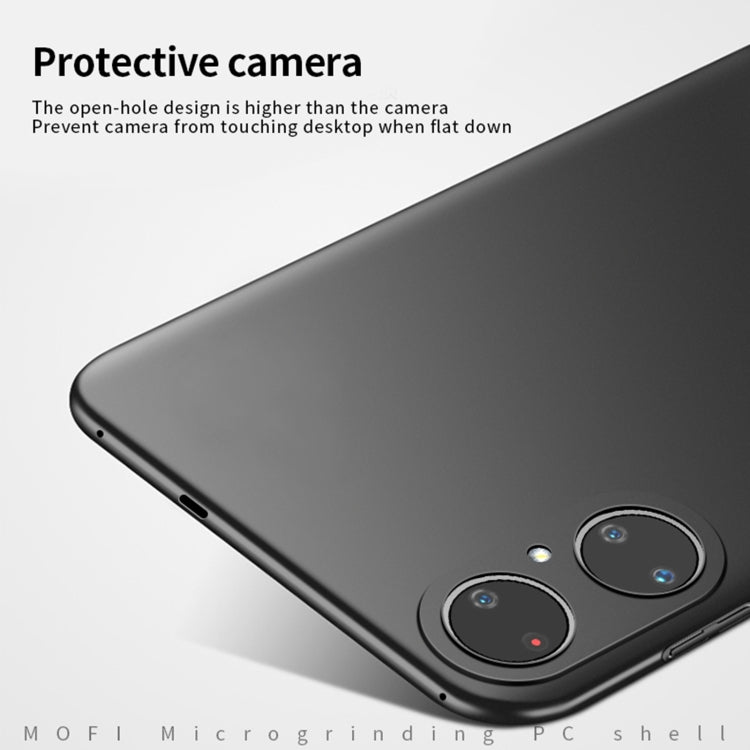 For Huawei P50 MOFI Frosted PC Ultra-thin Hard Case(Blue) - Huawei Cases by MOFI | Online Shopping South Africa | PMC TechLife | Buy Now Pay Later Mobicred