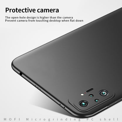 For Xiaomi Redmi Note10 Pro MOFI Frosted PC Ultra-thin Hard Case(Blue) - Xiaomi Cases by MOFI | Online Shopping South Africa | PMC Jewellery