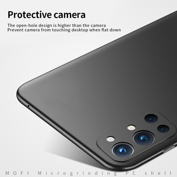 For OnePlus 9R MOFI Frosted PC Ultra-thin Hard Case(Red) - OnePlus Cases by MOFI | Online Shopping South Africa | PMC TechLife | Buy Now Pay Later Mobicred