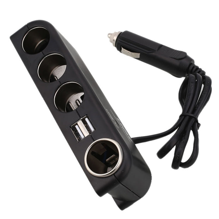 Car Charger Vehicle Auto Splitter Car Cigarette Lighter Socket & Dual USB Ports Socket Adapter - Cigar Socket by PMC Jewellery | Online Shopping South Africa | PMC Jewellery | Buy Now Pay Later Mobicred