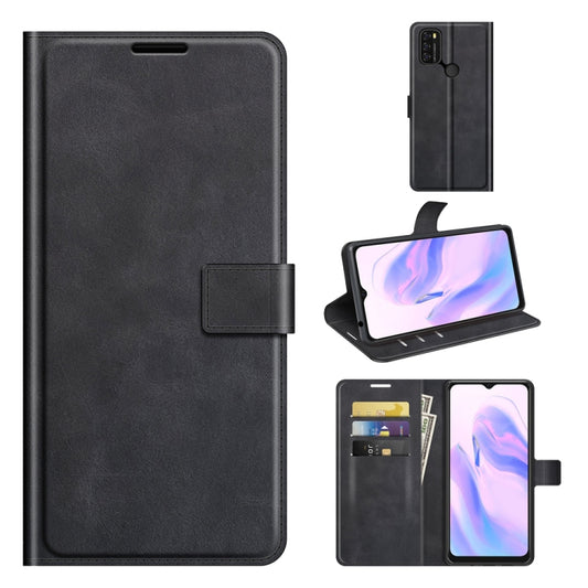 For Blackview A70 Retro Calf Pattern Buckle Horizontal Flip Leather Case with Holder & Card Slots & Wallet(Black) - More Brand by PMC Jewellery | Online Shopping South Africa | PMC Jewellery