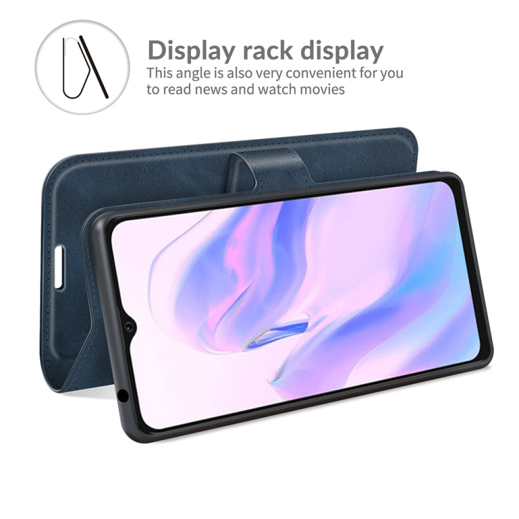 For Blackview A70 Retro Calf Pattern Buckle Horizontal Flip Leather Case with Holder & Card Slots & Wallet(Blue) - More Brand by PMC TechLife | Online Shopping South Africa | PMC TechLife | Buy Now Pay Later Mobicred