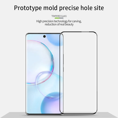 For Honor 50 MOFI 9H 3D Explosion-Proof Hot Bending Full Screen Tempered Glass Film(Black) - Honor Tempered Glass by MOFI | Online Shopping South Africa | PMC Jewellery