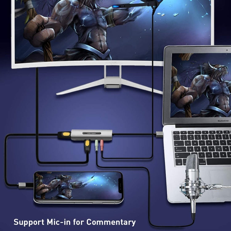 Z39A HDMI / F + Microphone HDMI / F + Audio + USB 4K Capture Card, Support Windows Android Linux and MacOS Etc - free shipping - PMC Jewellery - Order now!