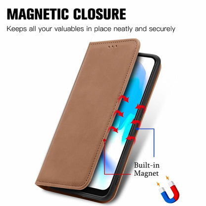 For Blackview A80 / A80s Retro Skin Feel Business Magnetic Horizontal Flip Leather Case with Holder & Card Slots & Wallet & Photo Frame(Brwon) - More Brand by PMC Jewellery | Online Shopping South Africa | PMC Jewellery