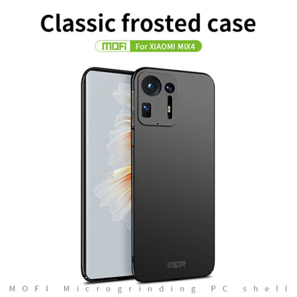 For Xiaomi Mix 4 MOFI Frosted PC Ultra-thin Hard Case(Black) - Xiaomi Cases by MOFI | Online Shopping South Africa | PMC Jewellery