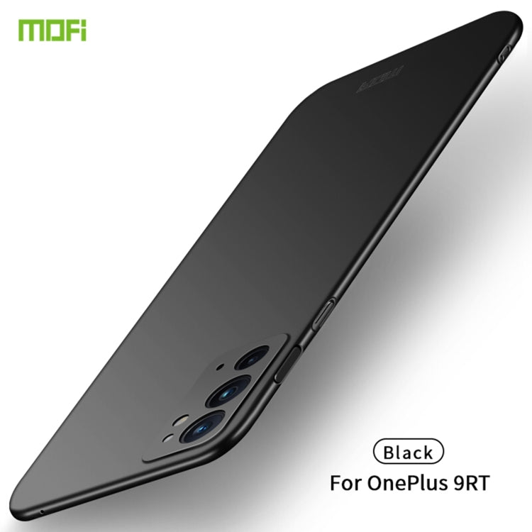 For OnePlus 9RT 5G MOFI Frosted PC Ultra-thin Hard Phone Case(Black) - OnePlus Cases by MOFI | Online Shopping South Africa | PMC TechLife | Buy Now Pay Later Mobicred