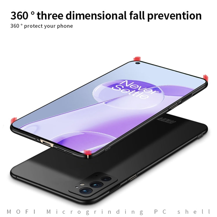 For OnePlus 9RT 5G MOFI Frosted PC Ultra-thin Hard Phone Case(Red) - OnePlus Cases by MOFI | Online Shopping South Africa | PMC TechLife | Buy Now Pay Later Mobicred