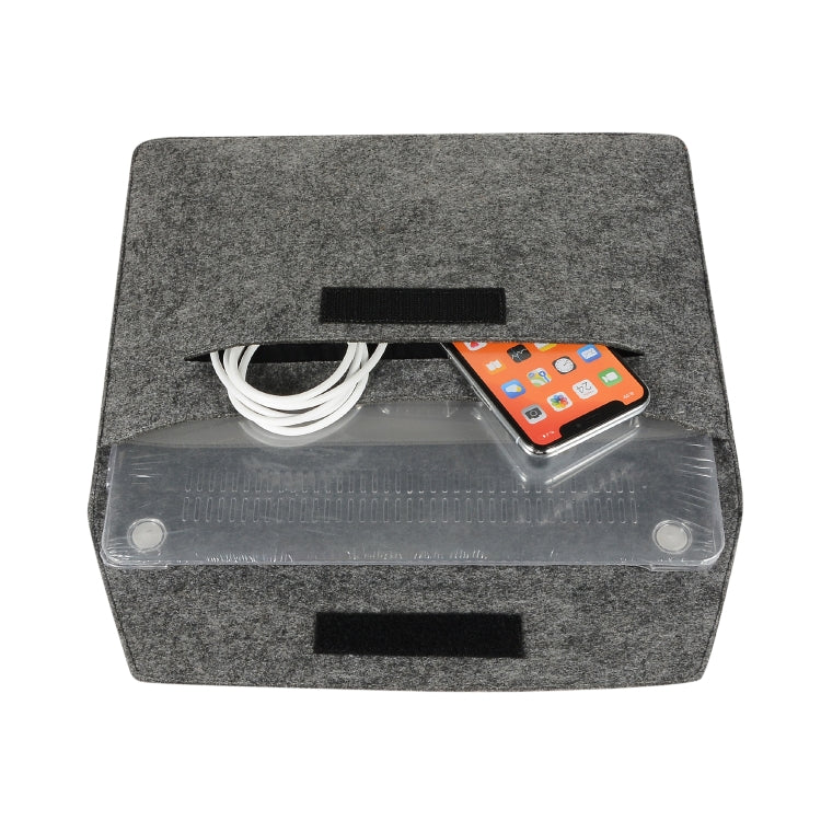 Felt Liner Bag Computer Bag Notebook Protective Cover For 15 inch(Black) - 15 inch by PMC TechLife | Online Shopping South Africa | PMC TechLife | Buy Now Pay Later Mobicred
