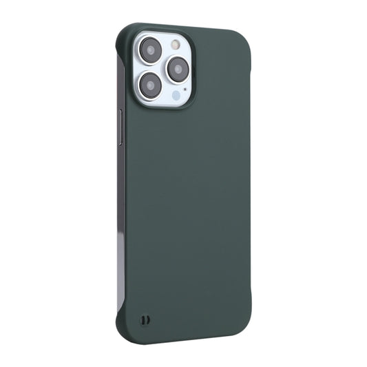 For iPhone 13 Pro ENKAY Matte Frameless Hard PC Case (Dark Green) - iPhone 13 Pro Cases by ENKAY | Online Shopping South Africa | PMC Jewellery | Buy Now Pay Later Mobicred