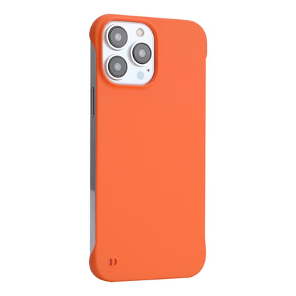 For iPhone 13 Pro ENKAY Matte Frameless Hard PC Case (Orange) - iPhone 13 Pro Cases by ENKAY | Online Shopping South Africa | PMC Jewellery | Buy Now Pay Later Mobicred