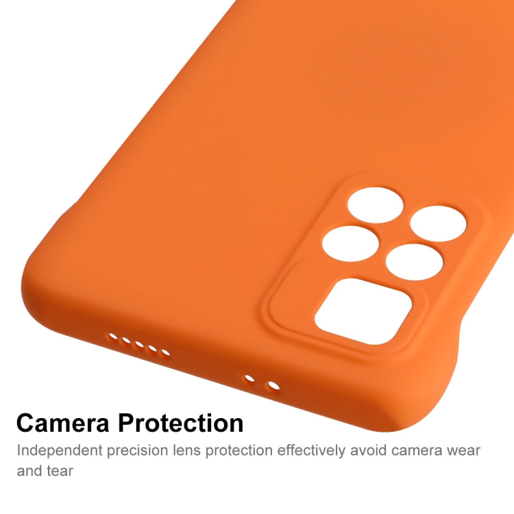 For Xiaomi Redmi Note 11 5G / Note 11T 5G Global / Note 11S 5G / Poco M4 Pro 5G Global  ENKAY Matte Frameless Hard PC Phone Case(Orange) - Xiaomi Cases by ENKAY | Online Shopping South Africa | PMC Jewellery | Buy Now Pay Later Mobicred