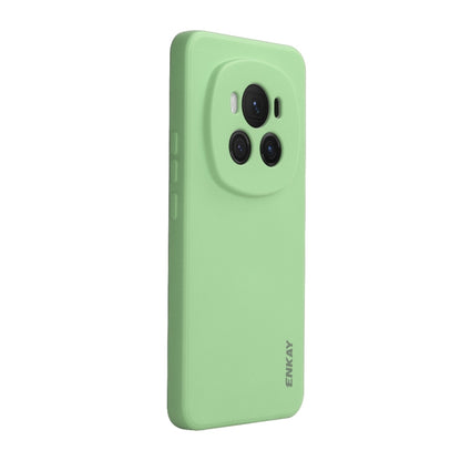 For Honor Magic6 ENKAY Liquid Silicone Soft Shockproof Phone Case(Light Green) - Honor Cases by ENKAY | Online Shopping South Africa | PMC Jewellery | Buy Now Pay Later Mobicred