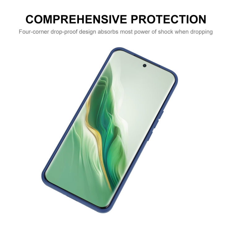 For Honor Magic6 ENKAY Liquid Silicone Soft Shockproof Phone Case(Light Green) - Honor Cases by ENKAY | Online Shopping South Africa | PMC Jewellery | Buy Now Pay Later Mobicred