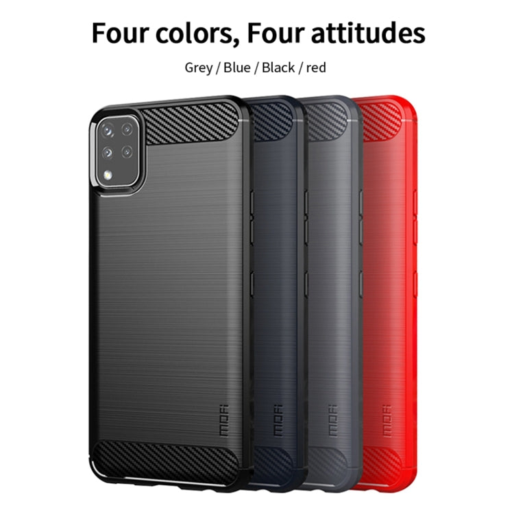 For LG K42 MOFI Gentleness Brushed Carbon Fiber Soft TPU Case(Gray) - LG Cases by MOFI | Online Shopping South Africa | PMC TechLife | Buy Now Pay Later Mobicred