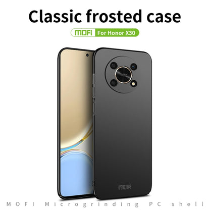 For Honor X30 5G MOFI Frosted PC Ultra-thin Hard Case(Red) - Honor Cases by MOFI | Online Shopping South Africa | PMC Jewellery