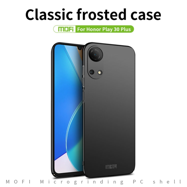 For Honor Play 30 Plus MOFI Frosted PC Ultra-thin Hard Case(Red) - Honor Cases by MOFI | Online Shopping South Africa | PMC Jewellery