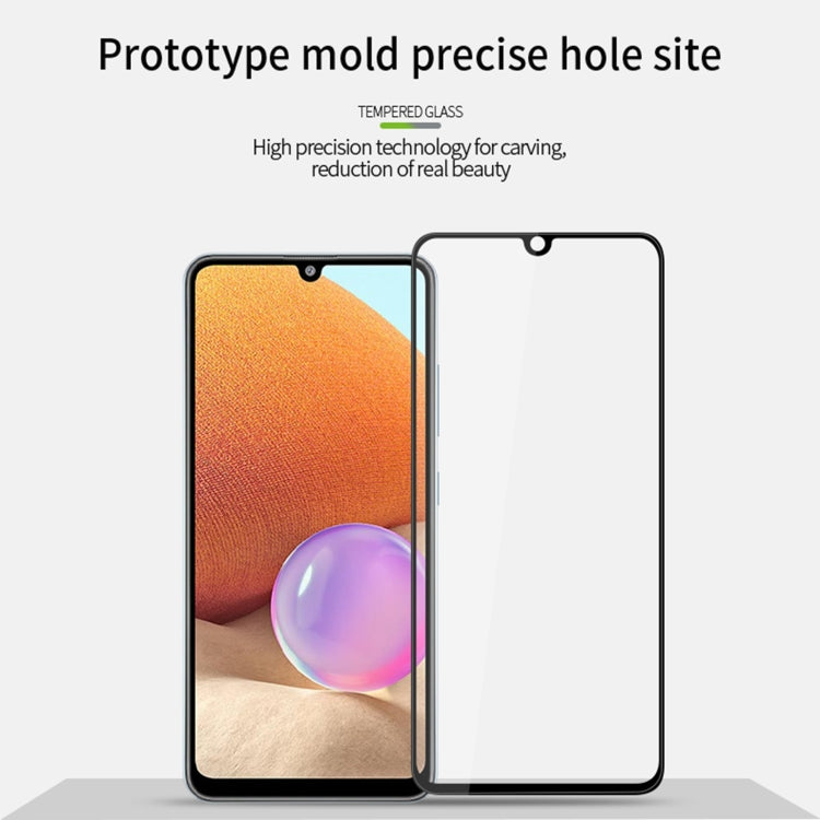 For Samsung Galaxy A33 5G MOFI 9H 3D Explosion-proof Tempered Glass Film(Black) - Galaxy Tempered Glass by MOFI | Online Shopping South Africa | PMC TechLife | Buy Now Pay Later Mobicred