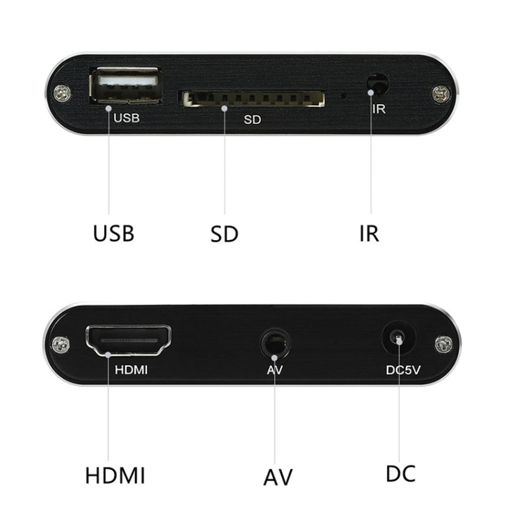 X9 HD Multimedia Player 4K Video Loop USB External Media Player AD Player(EU  Plug) - Multimedia Player by PMC TechLife | Online Shopping South Africa | PMC TechLife | Buy Now Pay Later Mobicred