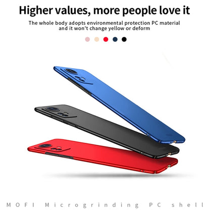 For Xiaomi 12 Pro MOFI Frosted PC Ultra-thin Hard Phone Case(Blue) - Xiaomi Cases by MOFI | Online Shopping South Africa | PMC Jewellery