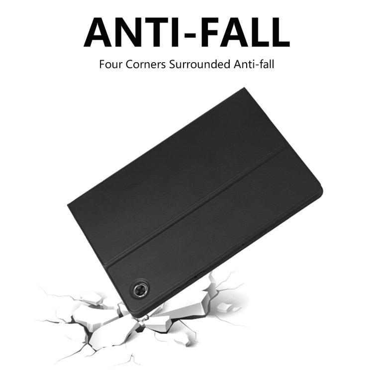 For Samsung Galaxy Tab A8 10.5 2021 X200/X205 ENKAY Leather Stand Smart Tablet Case(Black) - free shipping - PMc TechLife - Order now!