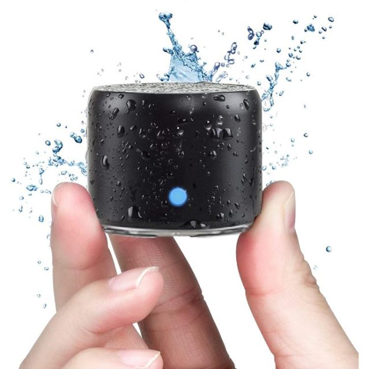 A106Pro IPX7 Waterproof Mini Portable Bluetooth Metal Speaker(Black) - Mini Speaker by PMC TechLife | Online Shopping South Africa | PMC TechLife | Buy Now Pay Later Mobicred