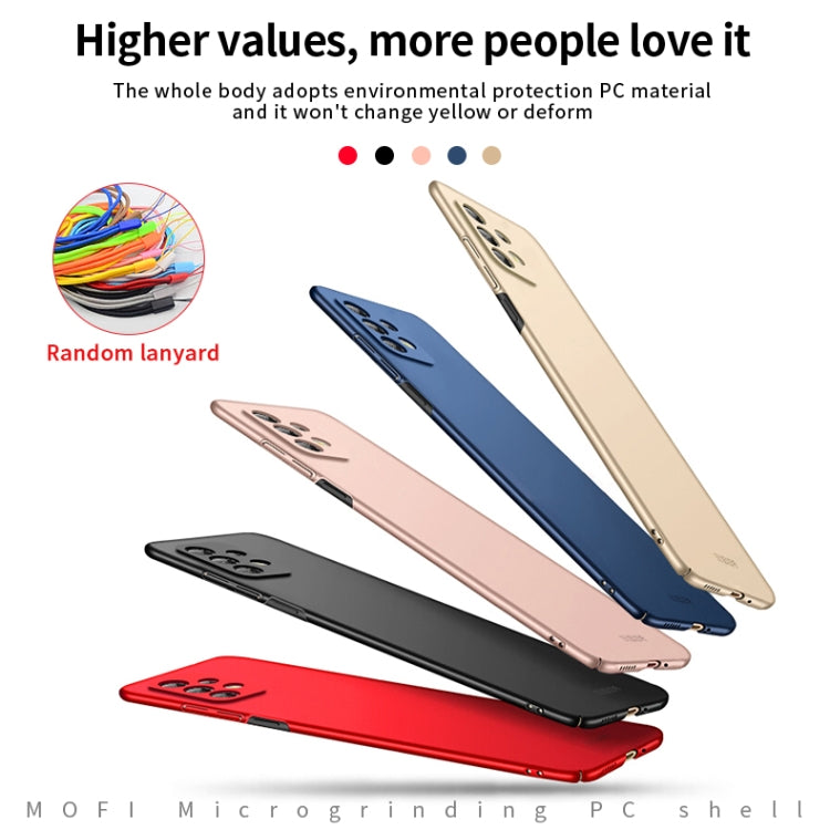 For Samsung Galaxy A33 5G MOFI Frosted PC Ultra-thin Hard Phone Case(Red) - free shipping - PMC TechLife - Order now!