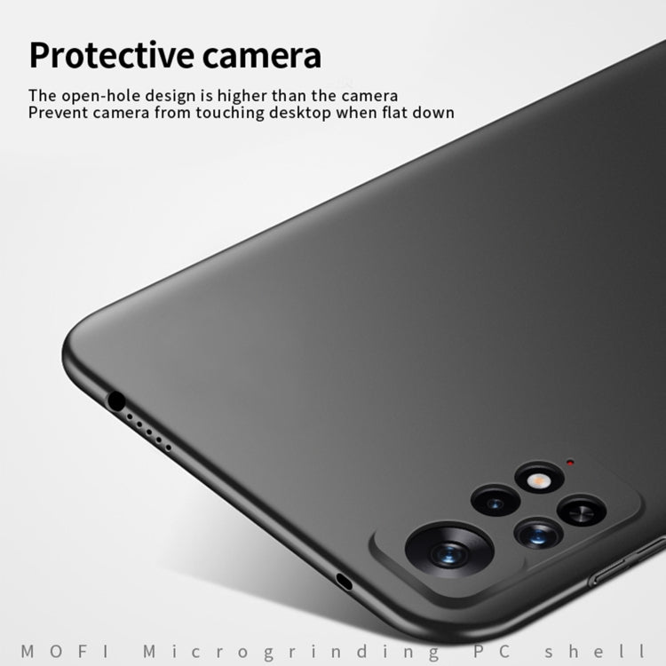 For Xiaomi Redmi Note 11 Pro Global MOFI Frosted PC Ultra-thin Hard  Phone Case(Blue) - Xiaomi Cases by MOFI | Online Shopping South Africa | PMC TechLife