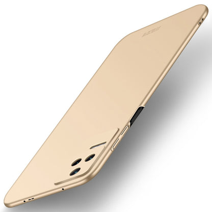 For Xiaomi Redmi K40S MOFI Frosted PC Ultra-thin Hard  Phone Case(Gold) - Xiaomi Cases by MOFI | Online Shopping South Africa | PMC Jewellery