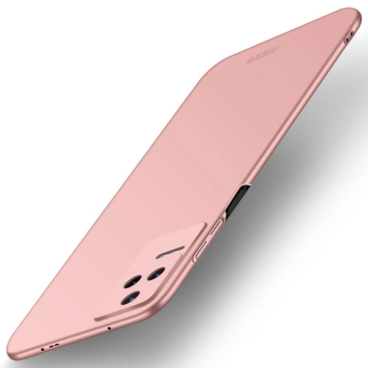 For Xiaomi Redmi K40S MOFI Frosted PC Ultra-thin Hard  Phone Case(Rose Gold) - Xiaomi Cases by MOFI | Online Shopping South Africa | PMC Jewellery