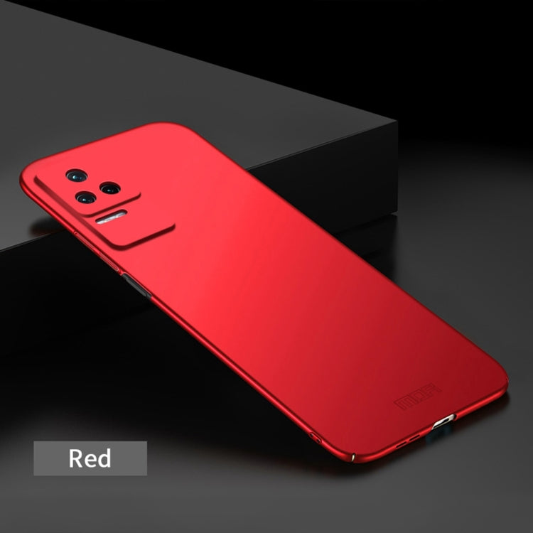 For Xiaomi Redmi K50 / K50 Pro MOFI Frosted PC Ultra-thin Hard  Phone Case(Red) - Xiaomi Cases by MOFI | Online Shopping South Africa | PMC TechLife | Buy Now Pay Later Mobicred