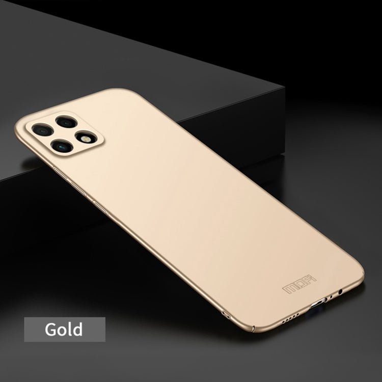 For Huawei Maimang10 SE MOFI Frosted PC Ultra-thin Hard Case(Gold) - Huawei Cases by MOFI | Online Shopping South Africa | PMC Jewellery