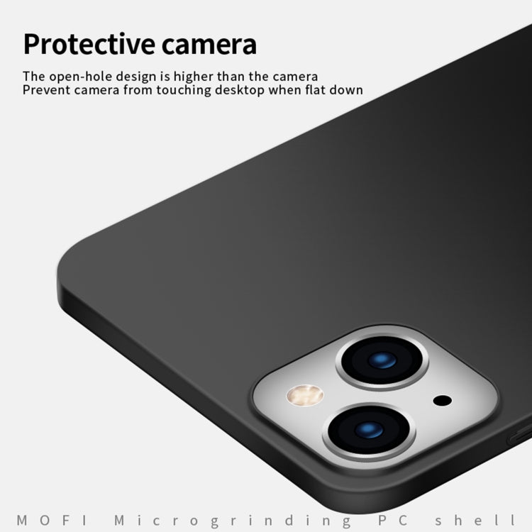 For iPhone 14 MOFI Frosted PC Ultra-thin Hard Case (Blue) - free shipping - PMC TechLife - Order now!