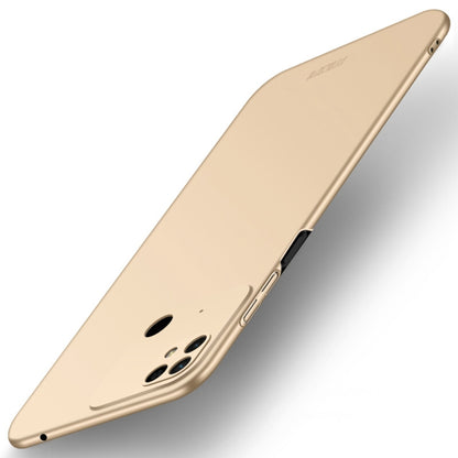 For Xiaomi Redmi 10C / Redmi 10 Power MOFI Frosted PC Ultra-thin Hard Case(Gold) - Xiaomi Cases by MOFI | Online Shopping South Africa | PMC Jewellery