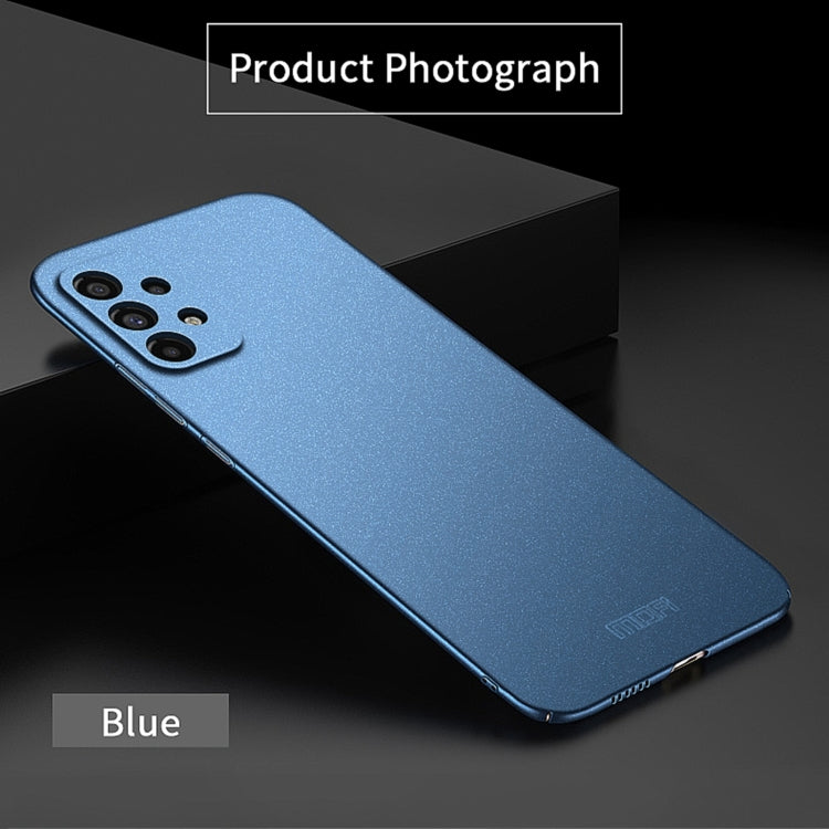 For Samsung Galaxy A53 5G MOFI Fandun Series Frosted PC Ultra-thin All-inclusive Phone Case(Blue) - free shipping - PMC TechLife - Order now!