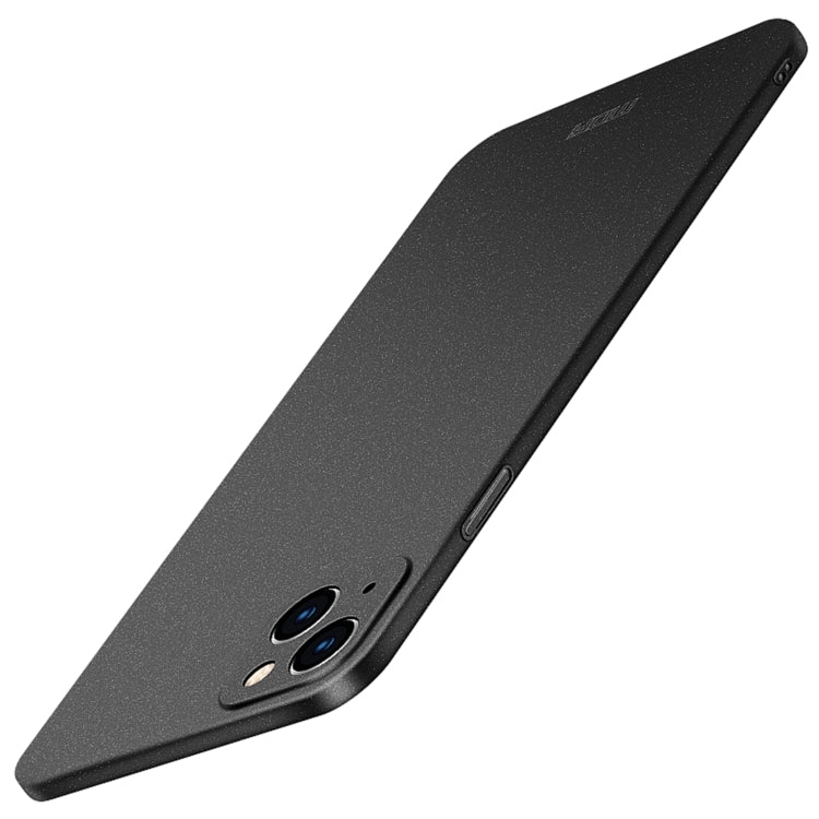 For iPhone 14 MOFI Fandun Series Frosted PC Ultra-thin Phone Case(Black) - free shipping - PMC TechLife - Order now!