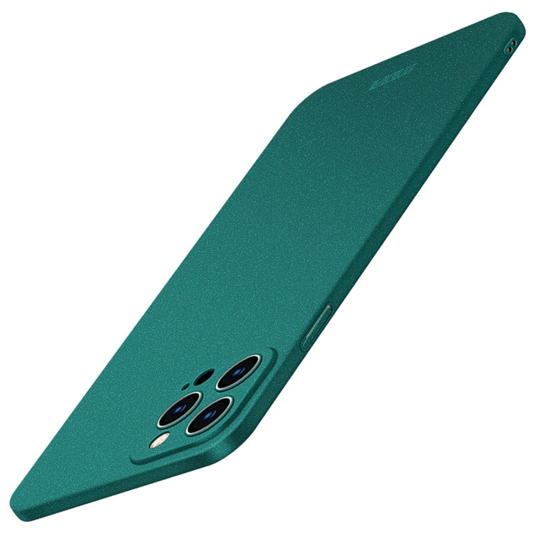 For iPhone 14 Pro MOFI Fandun Series Frosted PC Ultra-thin Phone Case(Green) - free shipping - PMC TechLife - Order now!