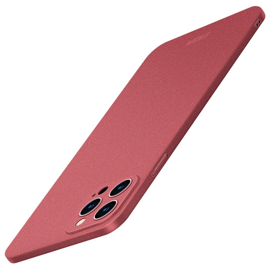 For iPhone 14 Pro Max MOFI Fandun Series Frosted PC Ultra-thin Phone Case(Red) - iPhone 14 Pro Max Cases by MOFI | Online Shopping South Africa | PMC Jewellery