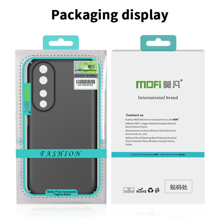 For Honor 70 MOFI Frosted PC Ultra-thin Hard Case(Blue) - Honor Cases by MOFI | Online Shopping South Africa | PMC TechLife