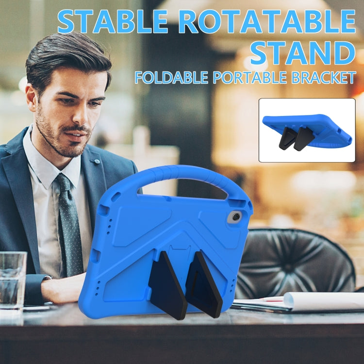 For Lenovo Tab M10 Plus 10.6 3rd Gen TB125FU 2022 EVA Shockproof Tablet Case with Holder(Blue) - free shipping - PMC TechLife - Order now!