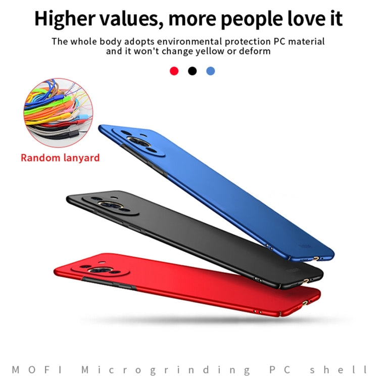 For Huawei Nova 10 MOFI Frosted PC Ultra-thin Hard Case(Blue) - Huawei Cases by MOFI | Online Shopping South Africa | PMC TechLife | Buy Now Pay Later Mobicred