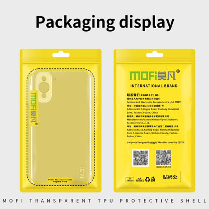 For Huawei Nova 10 Pro MOFI Ming Series Ultra-thin TPU Phone Case(Transparent) - Huawei Cases by MOFI | Online Shopping South Africa | PMC Jewellery