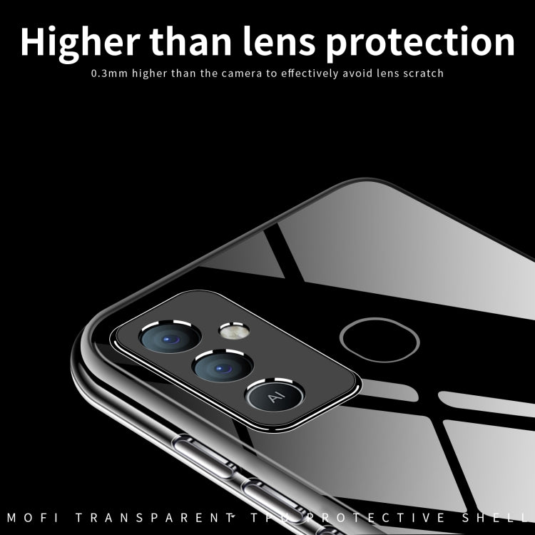 For Tecno Pop 6 GO MOFI Ming Series Ultra-thin TPU Phone Case(Transparent) - Tecno Cases by MOFI | Online Shopping South Africa | PMC TechLife | Buy Now Pay Later Mobicred