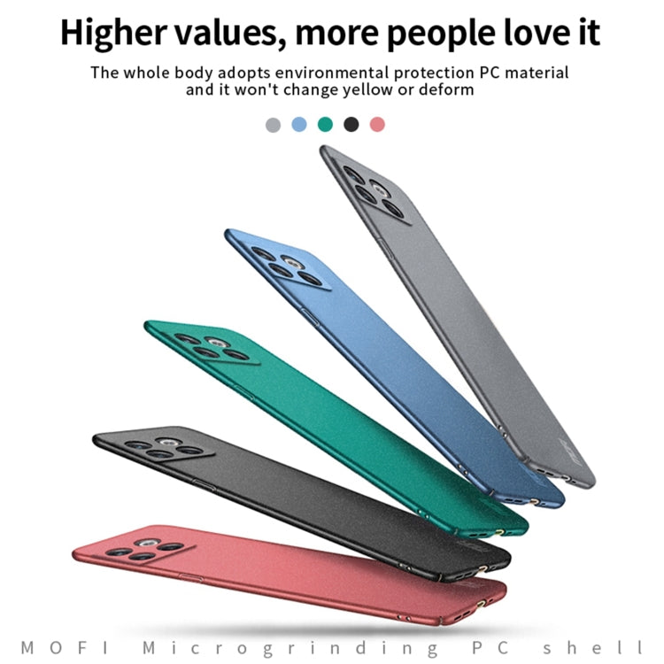 For OnePlus Ace Pro MOFI Frosted PC Ultra-thin Hard Phone Case(Green) -  by MOFI | Online Shopping South Africa | PMC TechLife | Buy Now Pay Later Mobicred